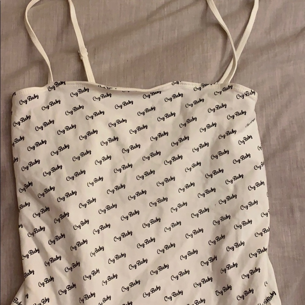 Cry baby body suit